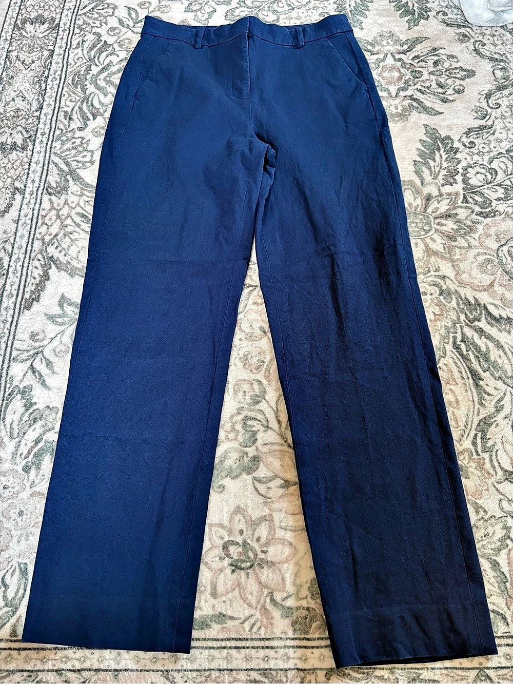 J.Crew Kallie Pant Straight Leg Pants in Blue Size 8T